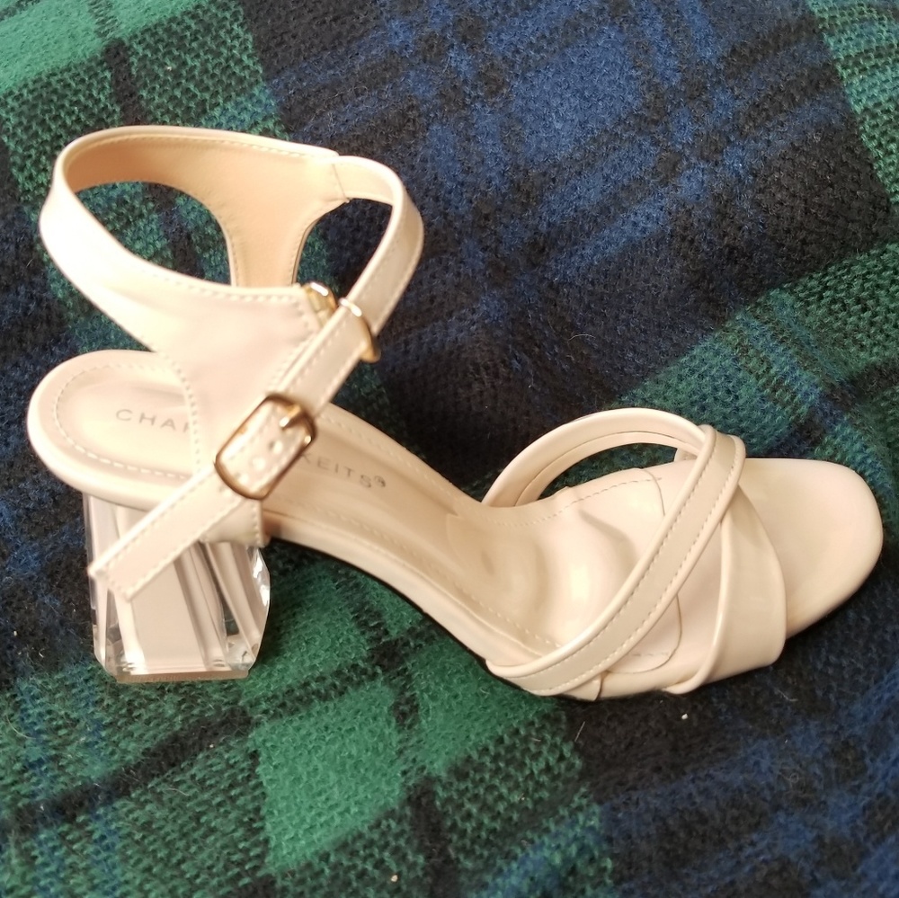Zara Cream heels